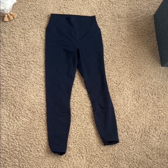 ALO Yoga Pants - ALO Yoga Navy High-Rise Leggings